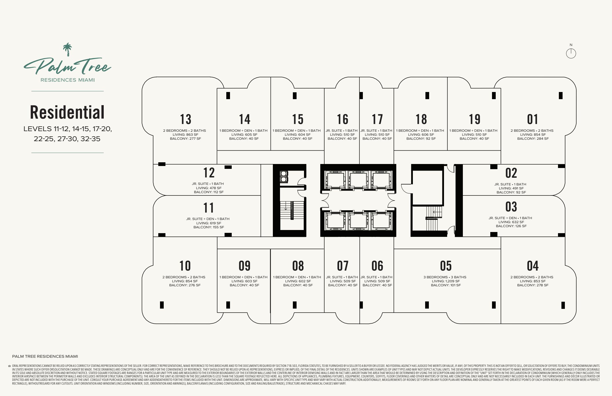 Ptr Residential Lvl 11 Keyplan