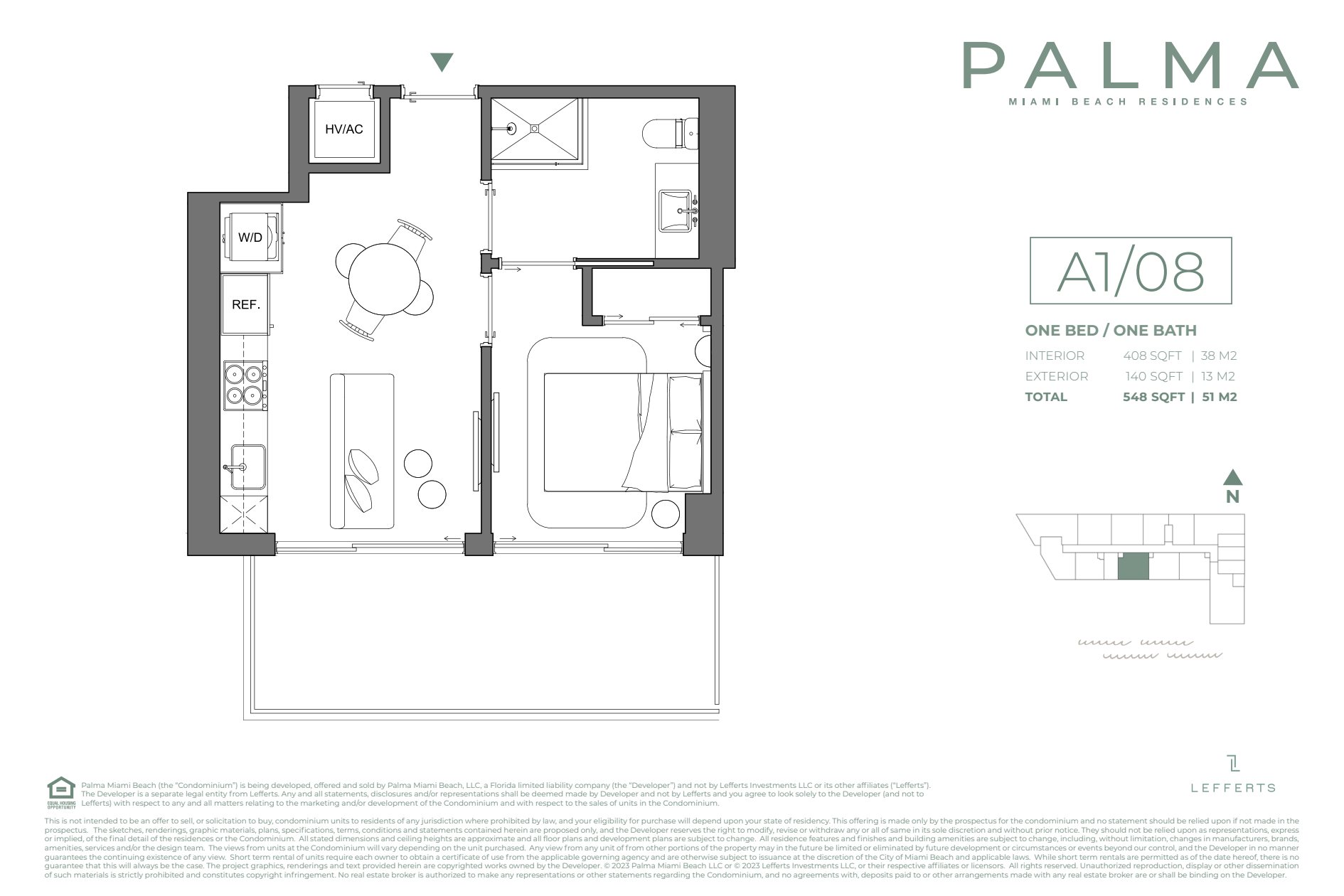 Palma A1:08 Bed Bath