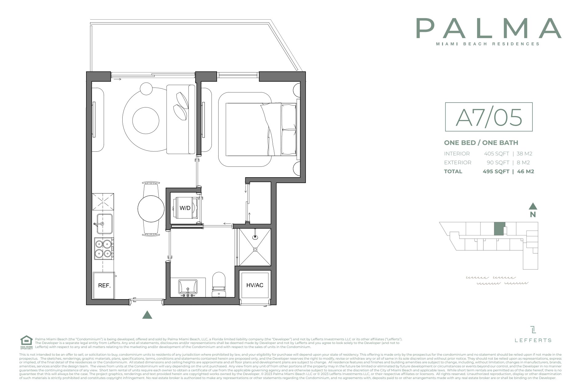 Palma A7:05 Bed Bath