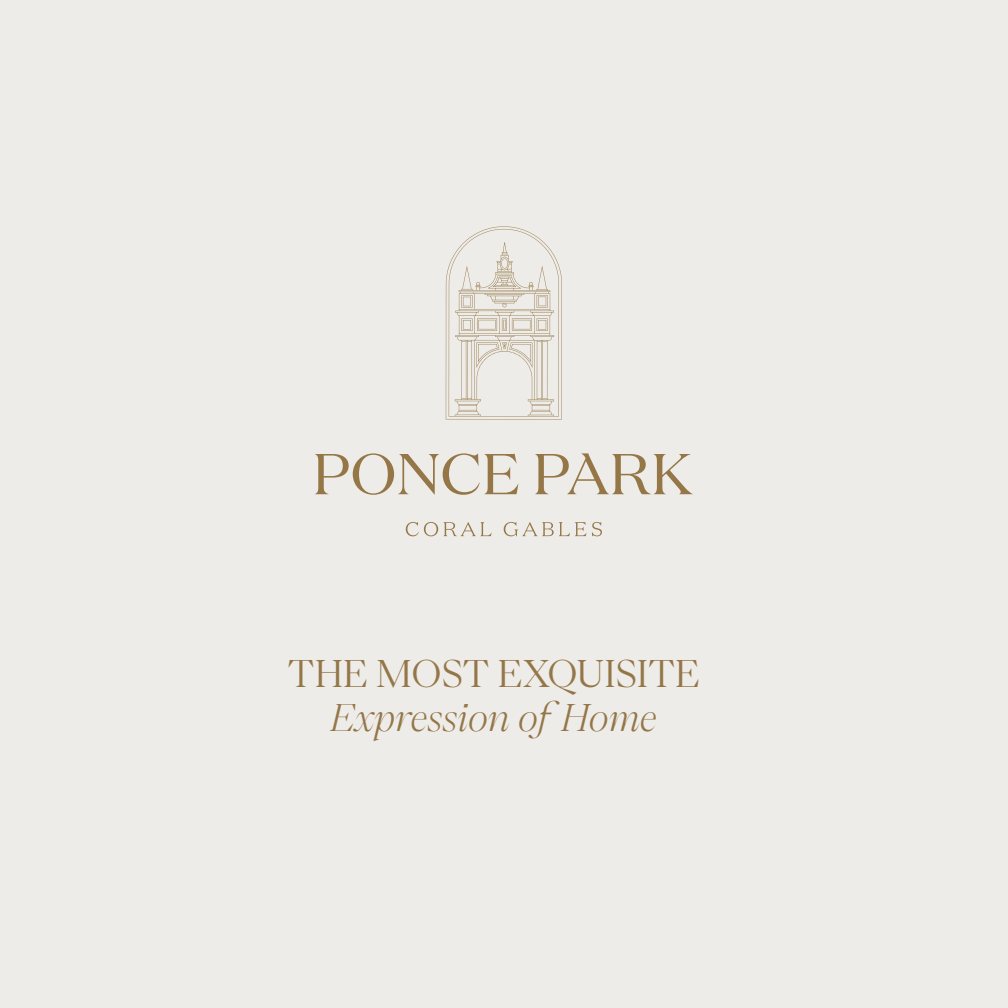 Ponce Park Coral Gables Rack Brochure