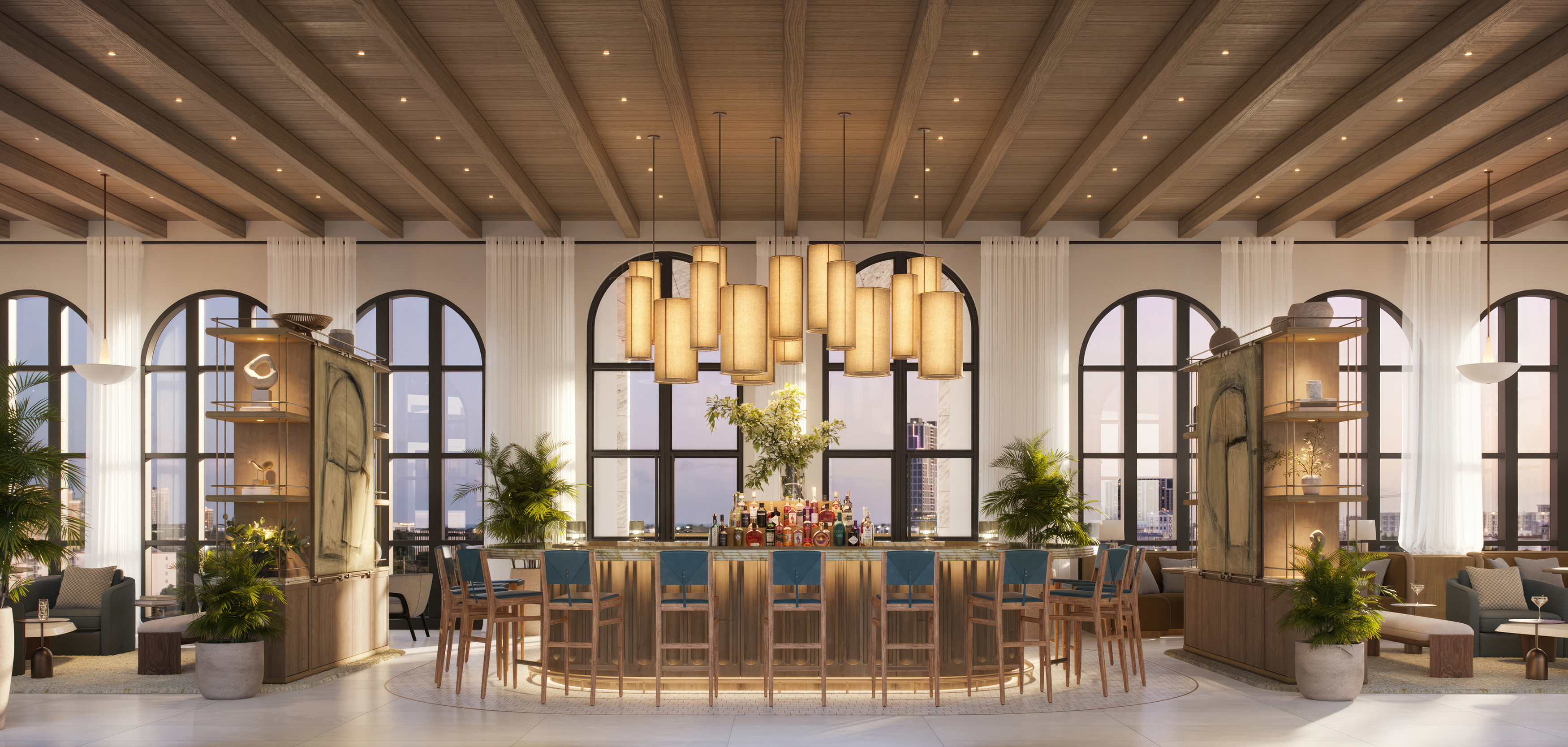 Ponce Park Residences Rooftop Terrace