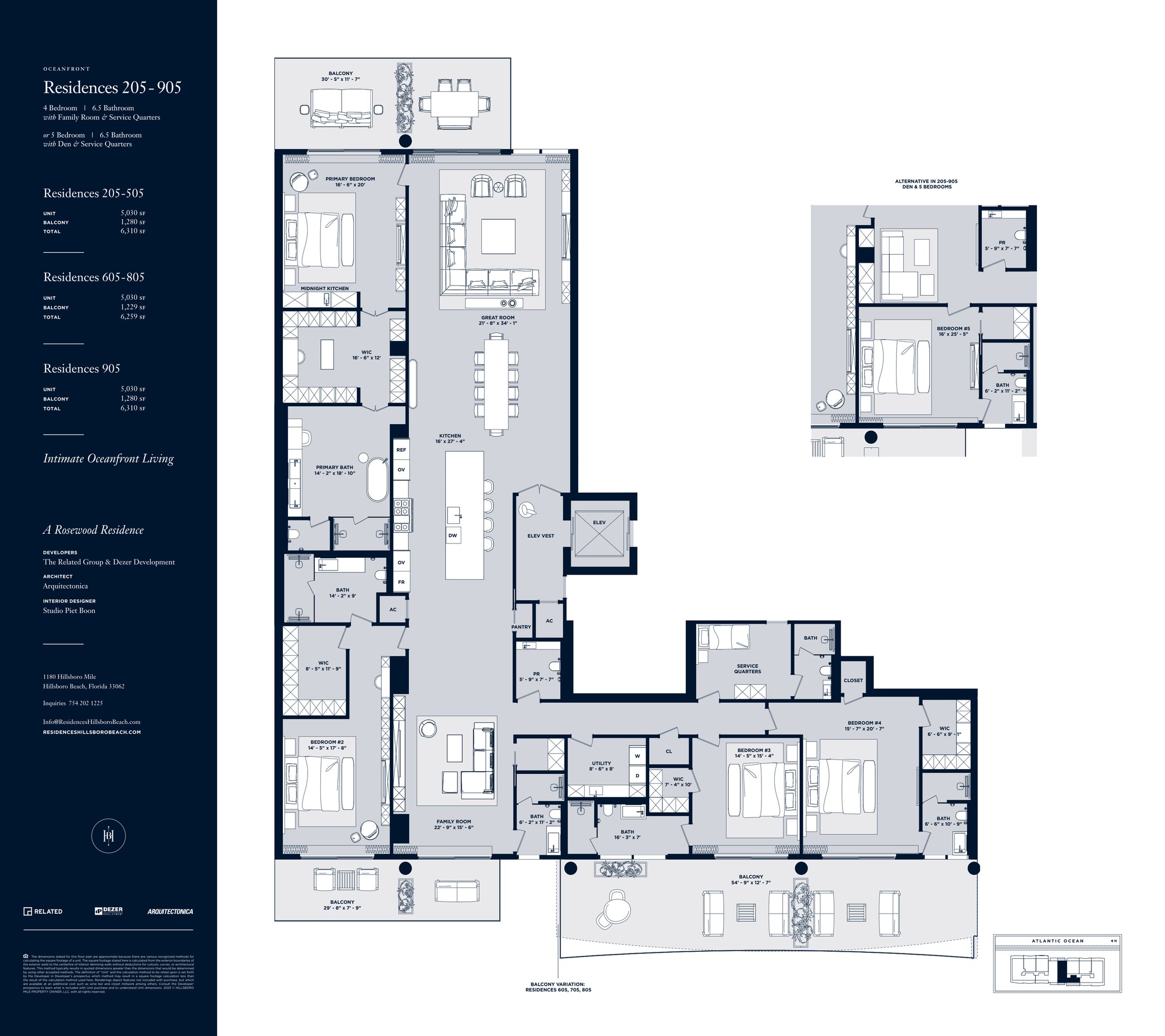 Residence Floor Plans