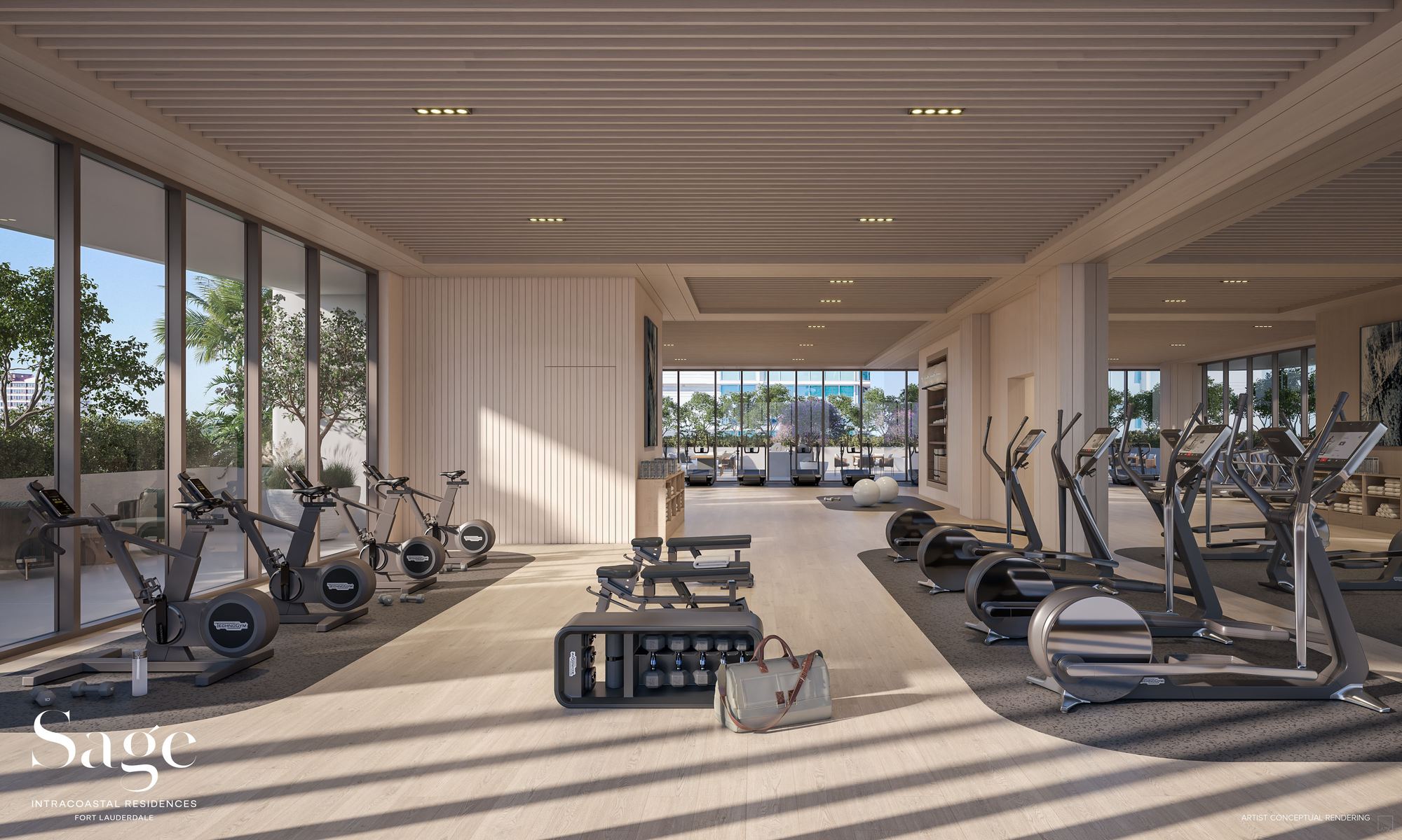 Sage Intracoastal Residence Fitness Center