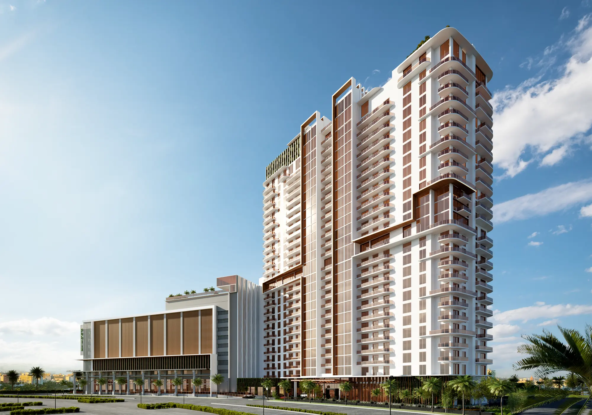 Shoma Bay new construction condo project exterior North Bay Village, FL