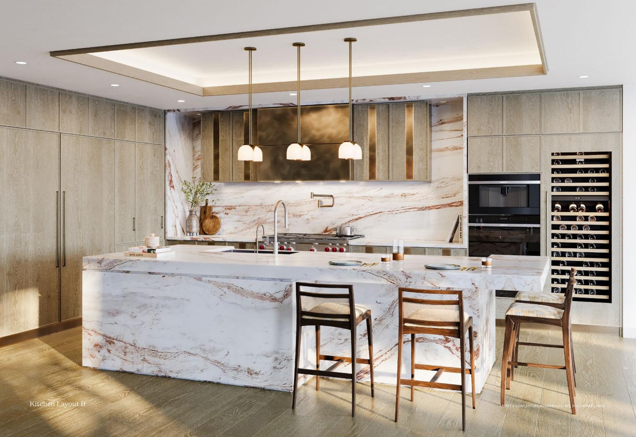 Six Fisher Island Kitchen