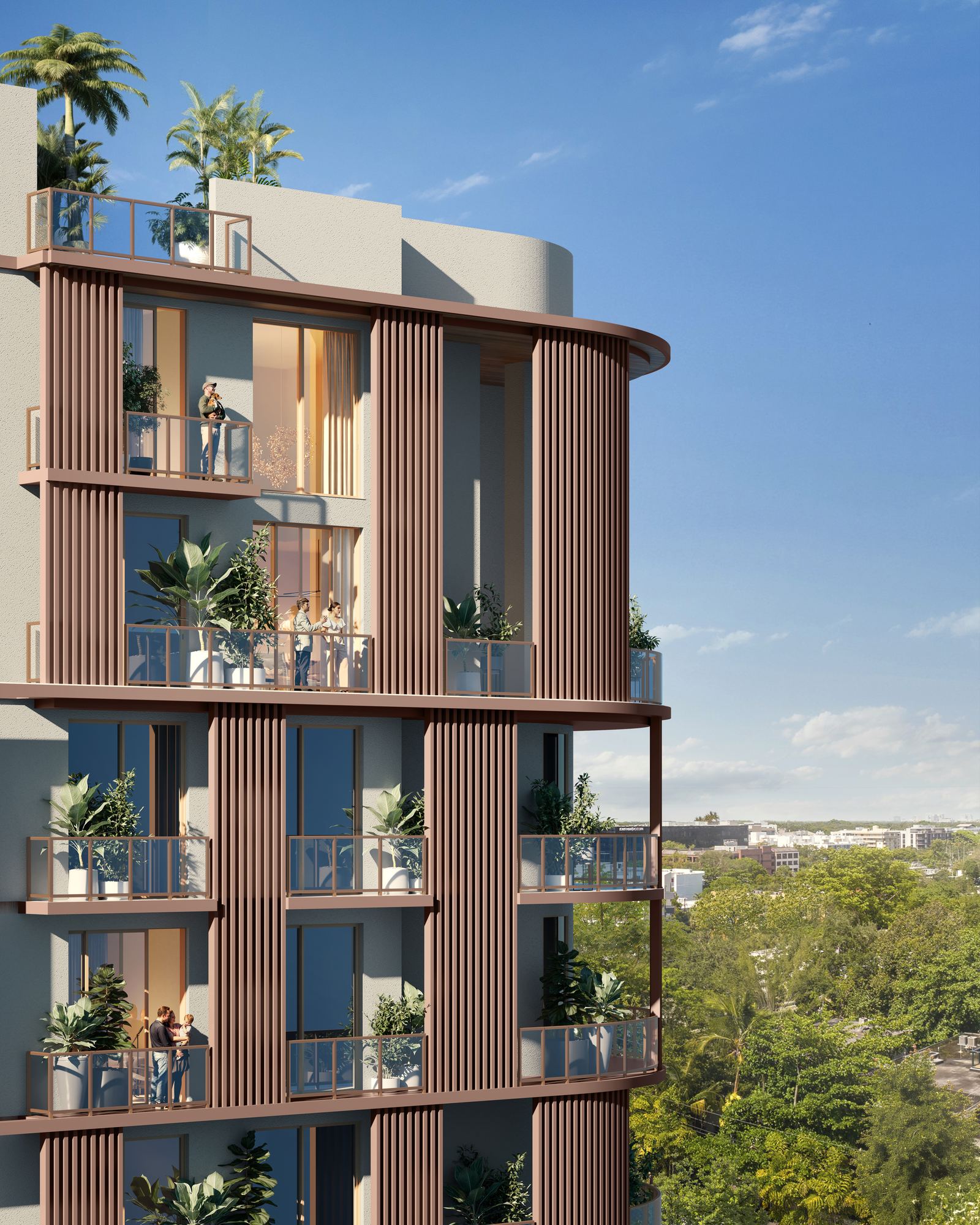The Lincoln Coconut Grove Balcony