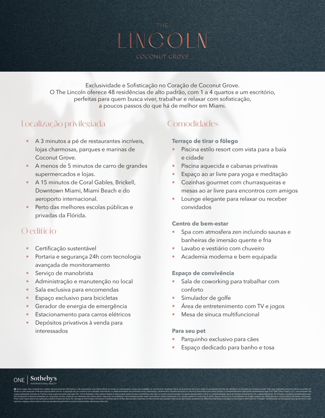 The Lincoln Fact Sheet Portugese Branded