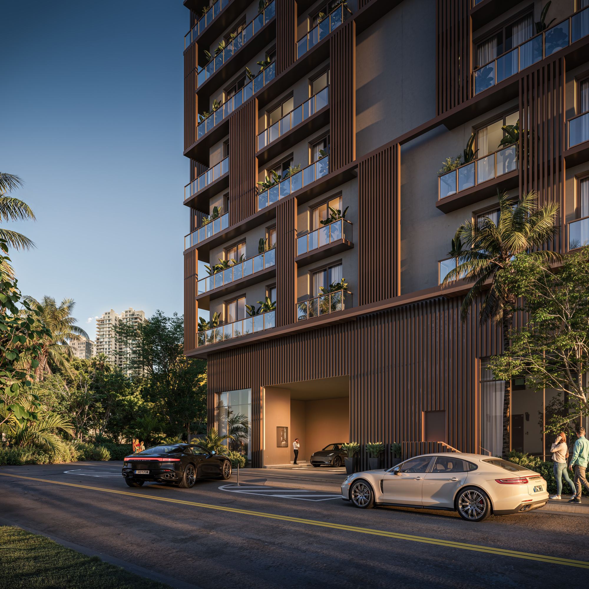 The Lincoln Coconut Grove new construction condo project exterior Coconut Grove, Miami, FL