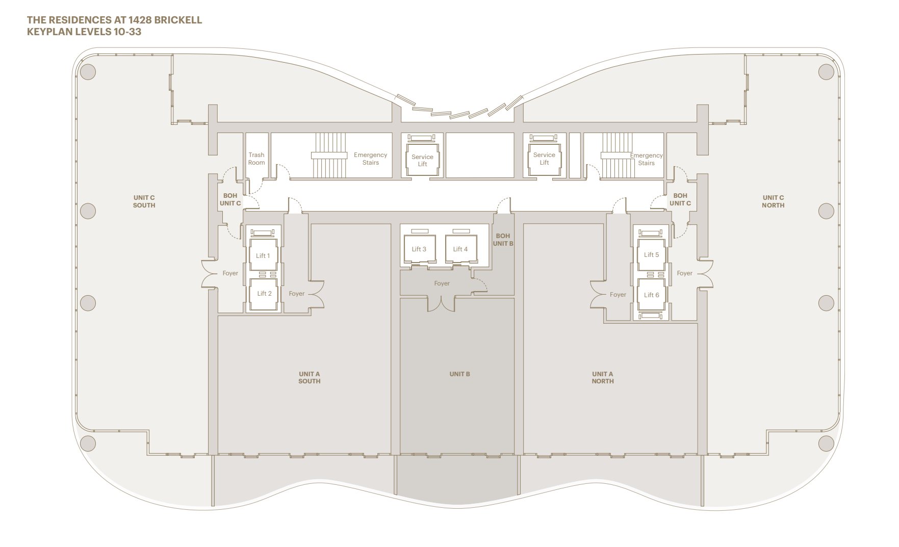 Arch Keyplates Plan 10/33