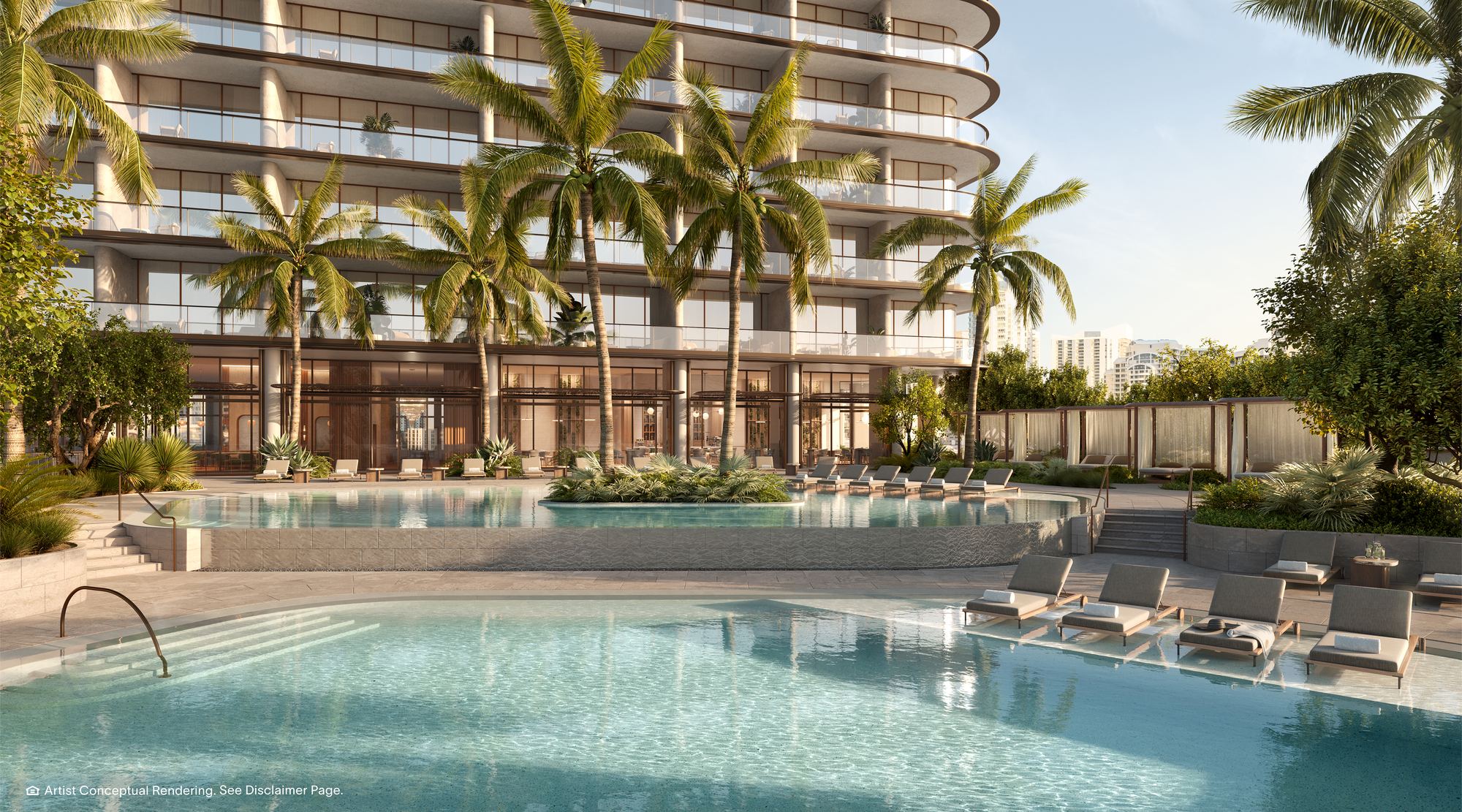 The Residences at Mandarin Oriental Miami Pool