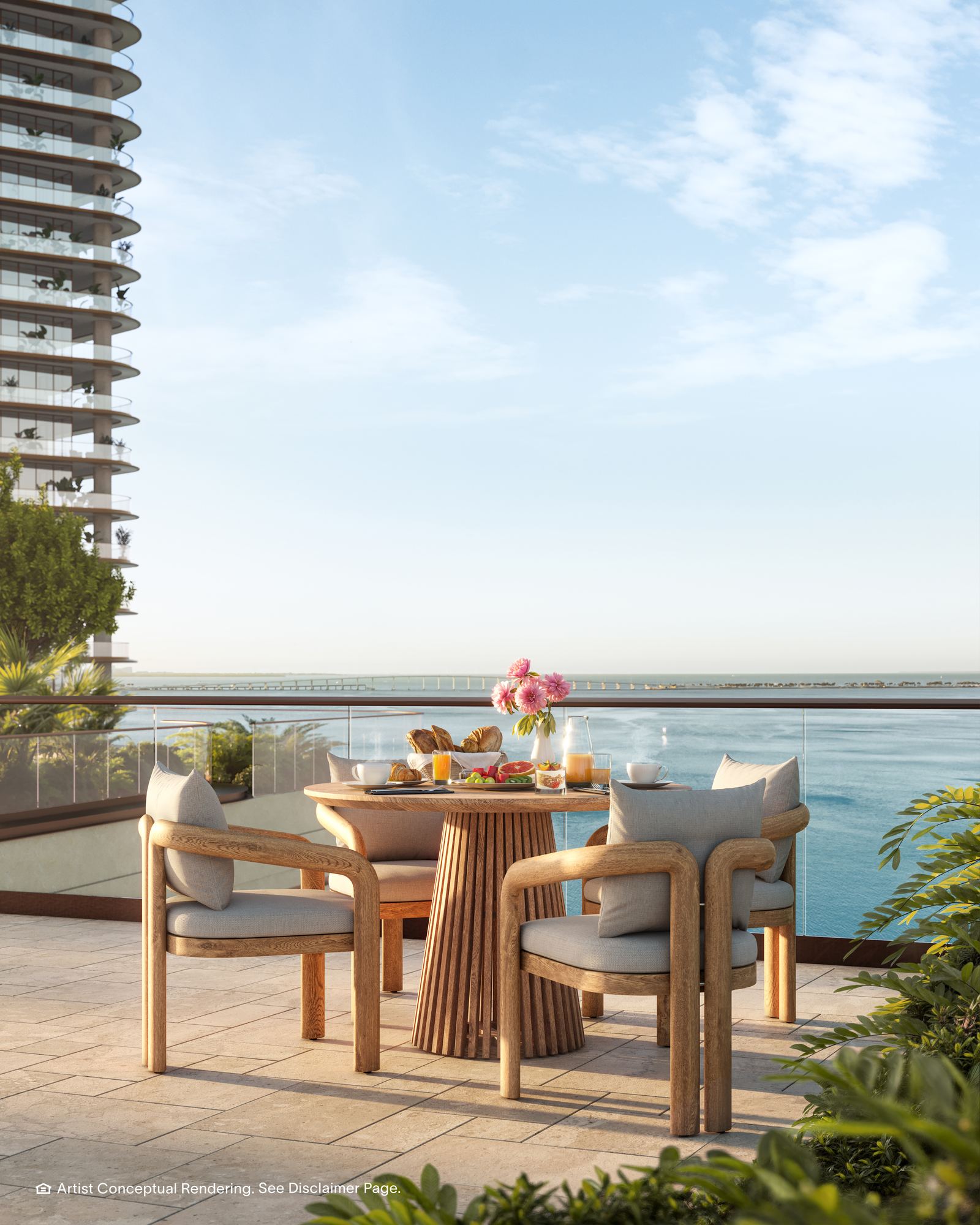 The Residences at Mandarin Oriental Miami Dining Room