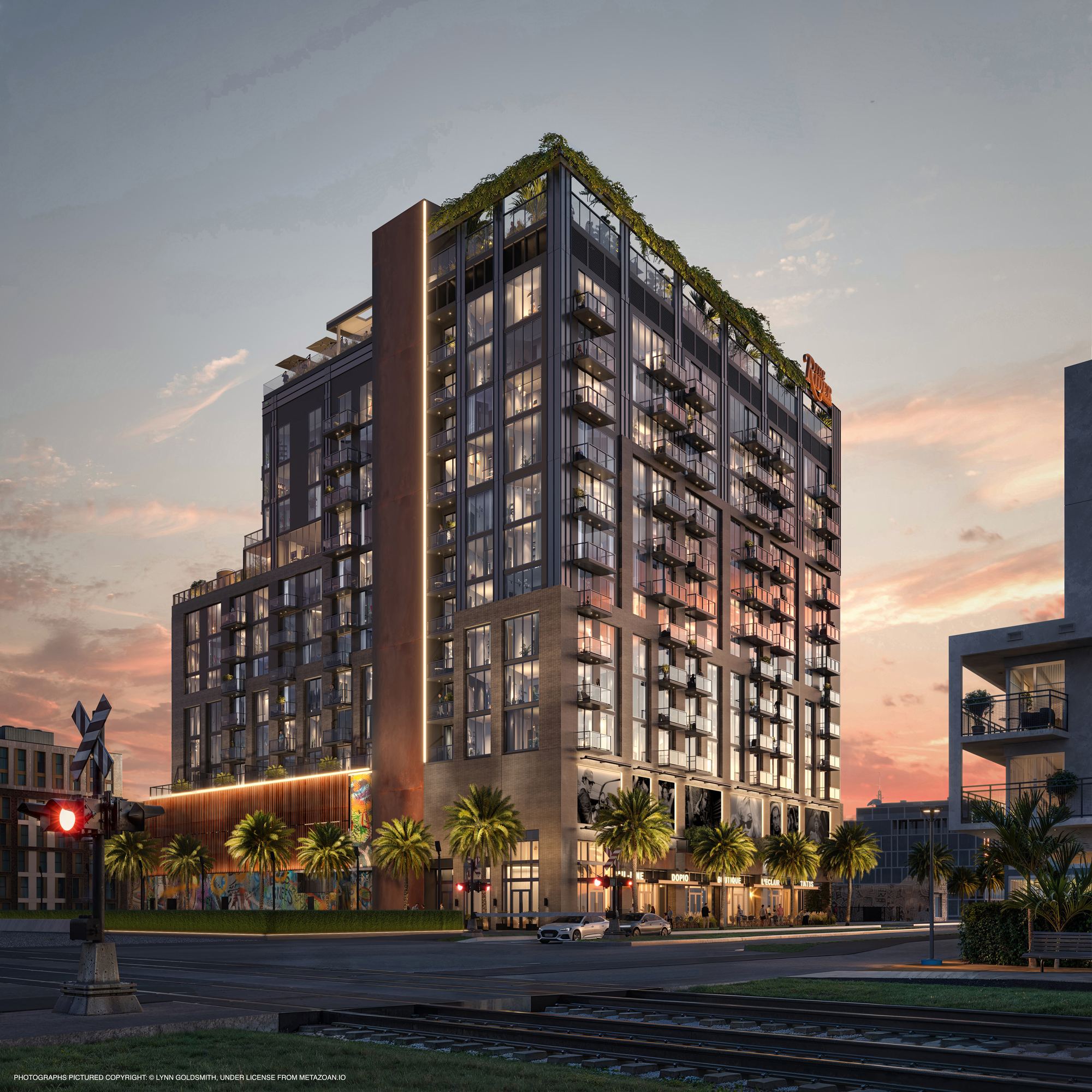 The Rider Residences Ryder Northeast Elevation