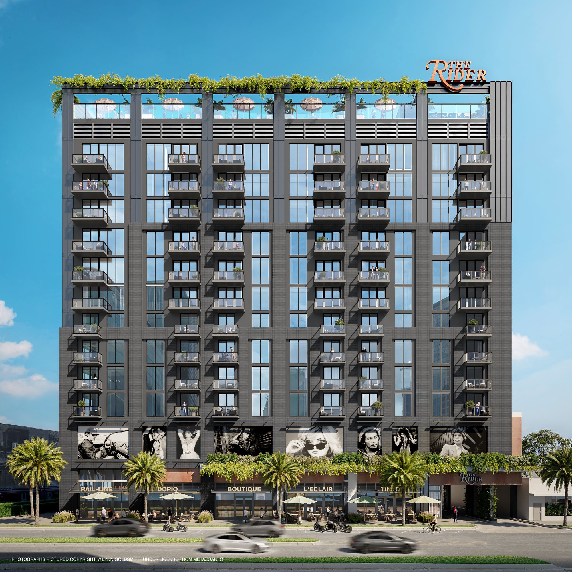 The Rider Residences Ryder North Elevation Day