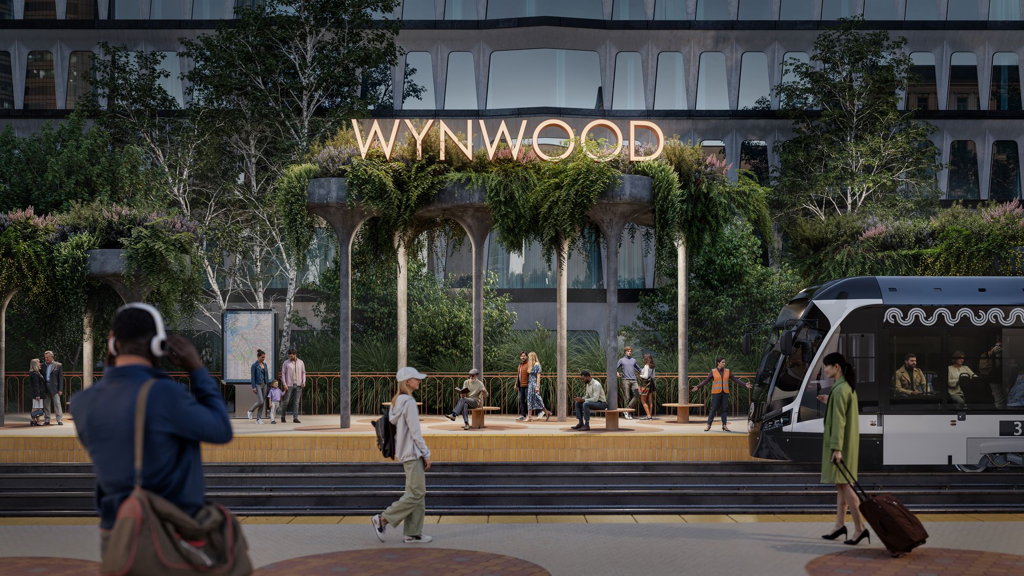 The Rider Residences Wynwood Front Night