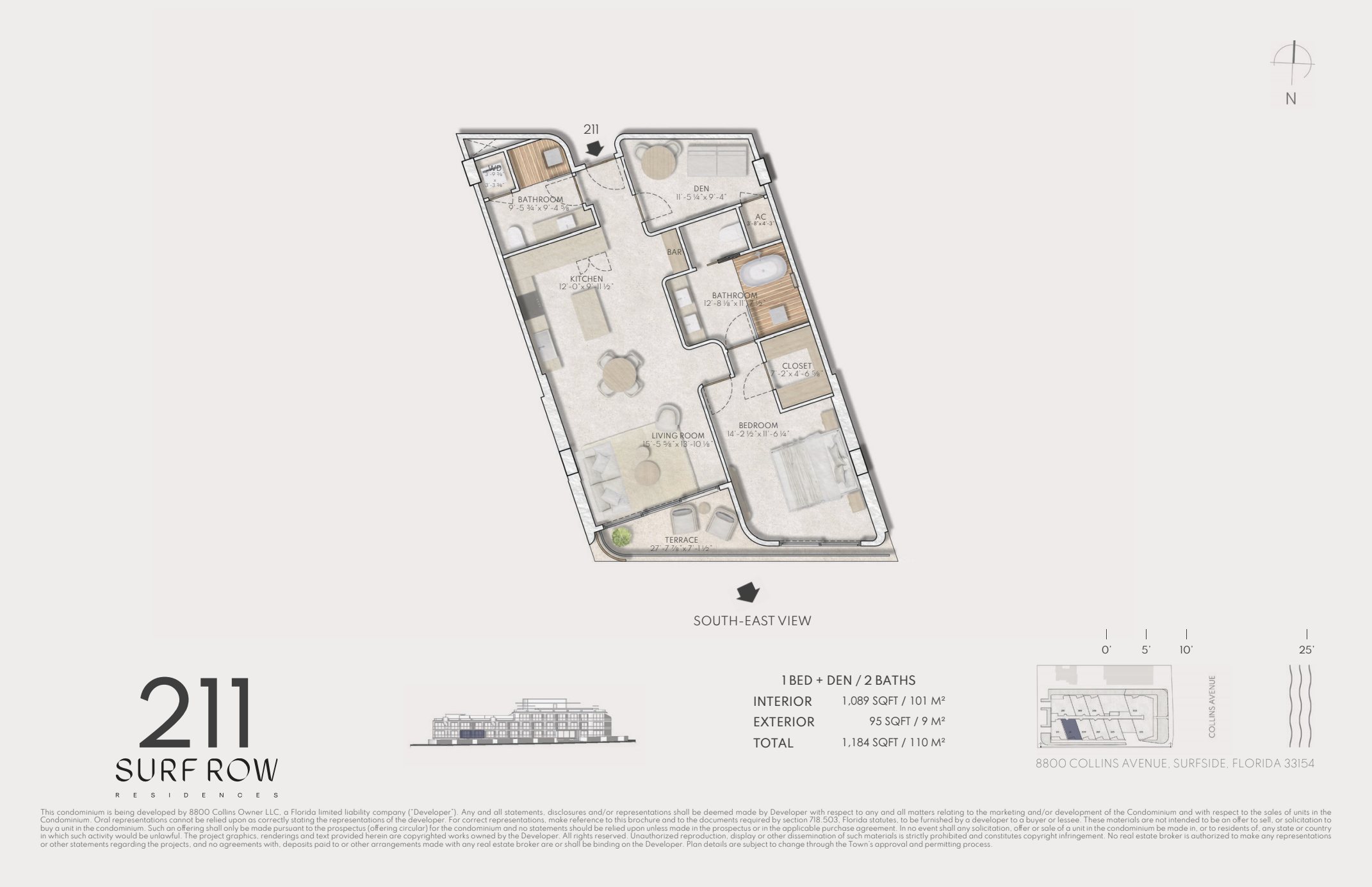 Unit 211 Surf Row Residences