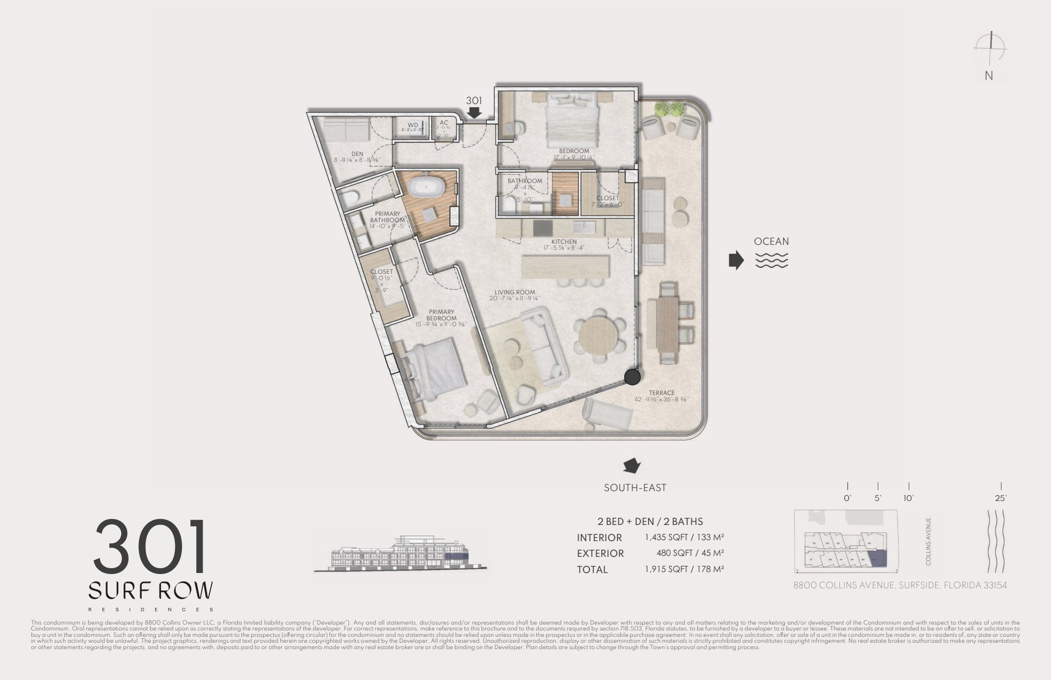 Unit 301 Surf Row Residences