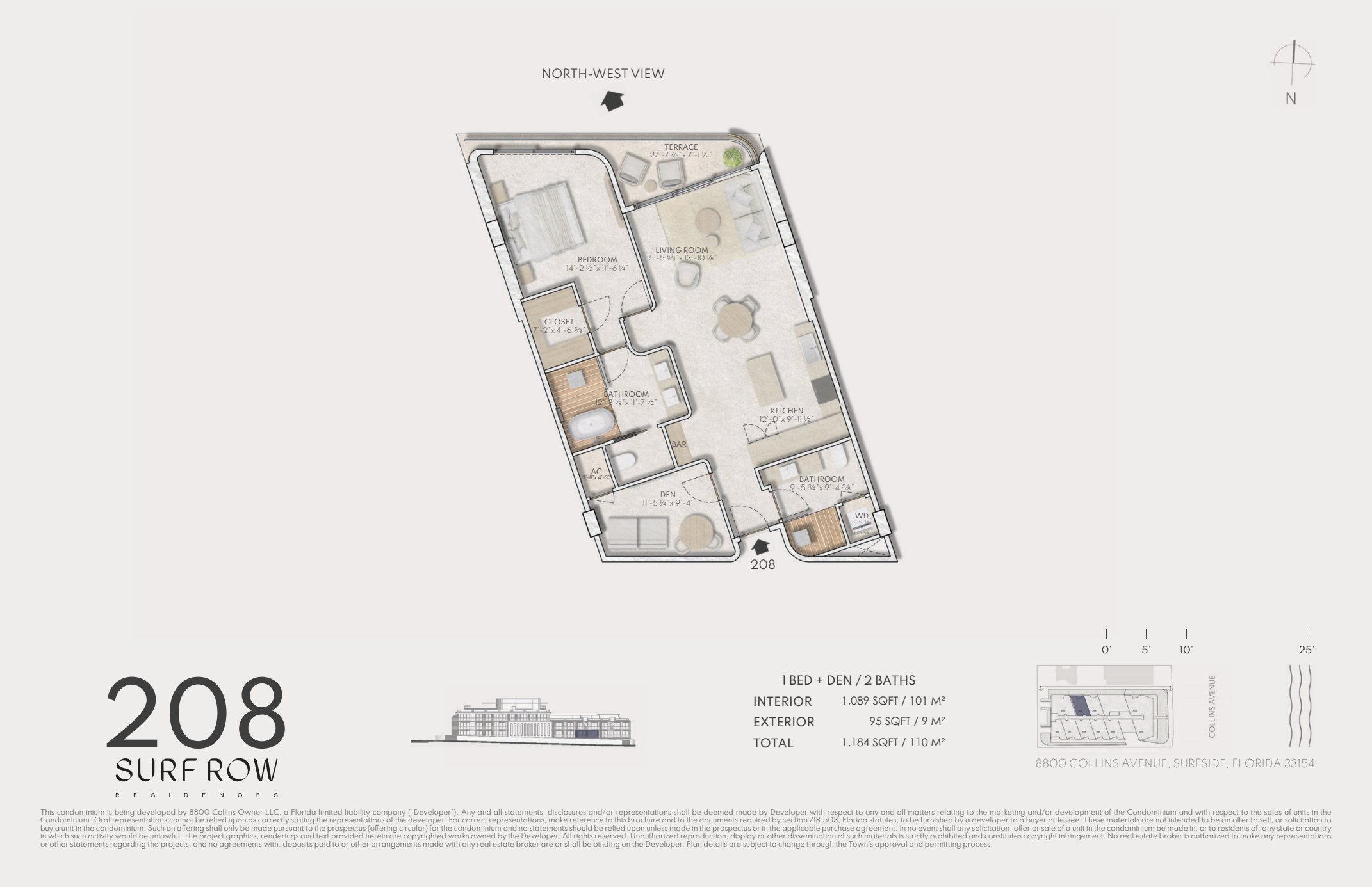 Unit 208 Surf Row Residences