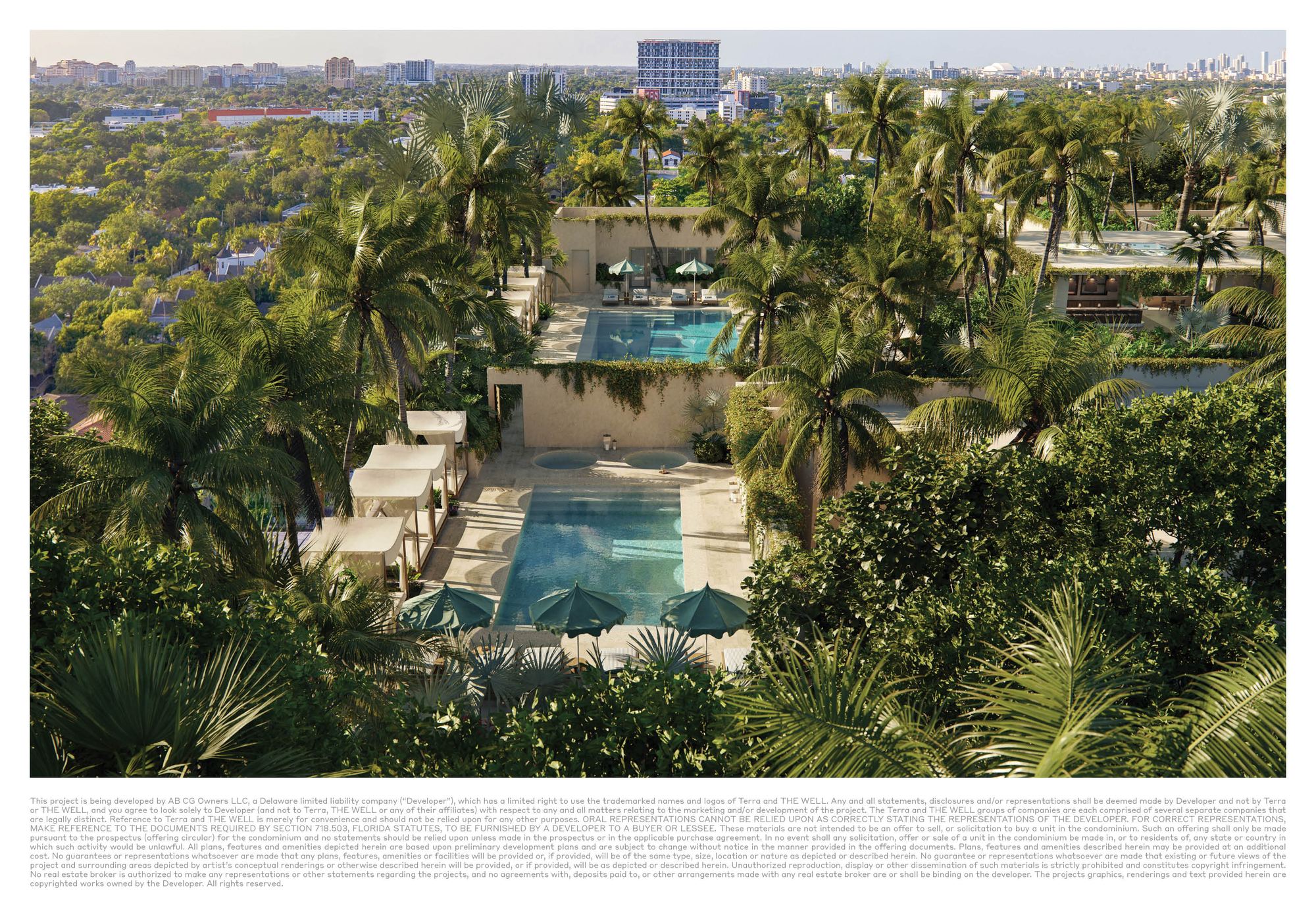 THE WELL Coconut Grove Rooftop Pool