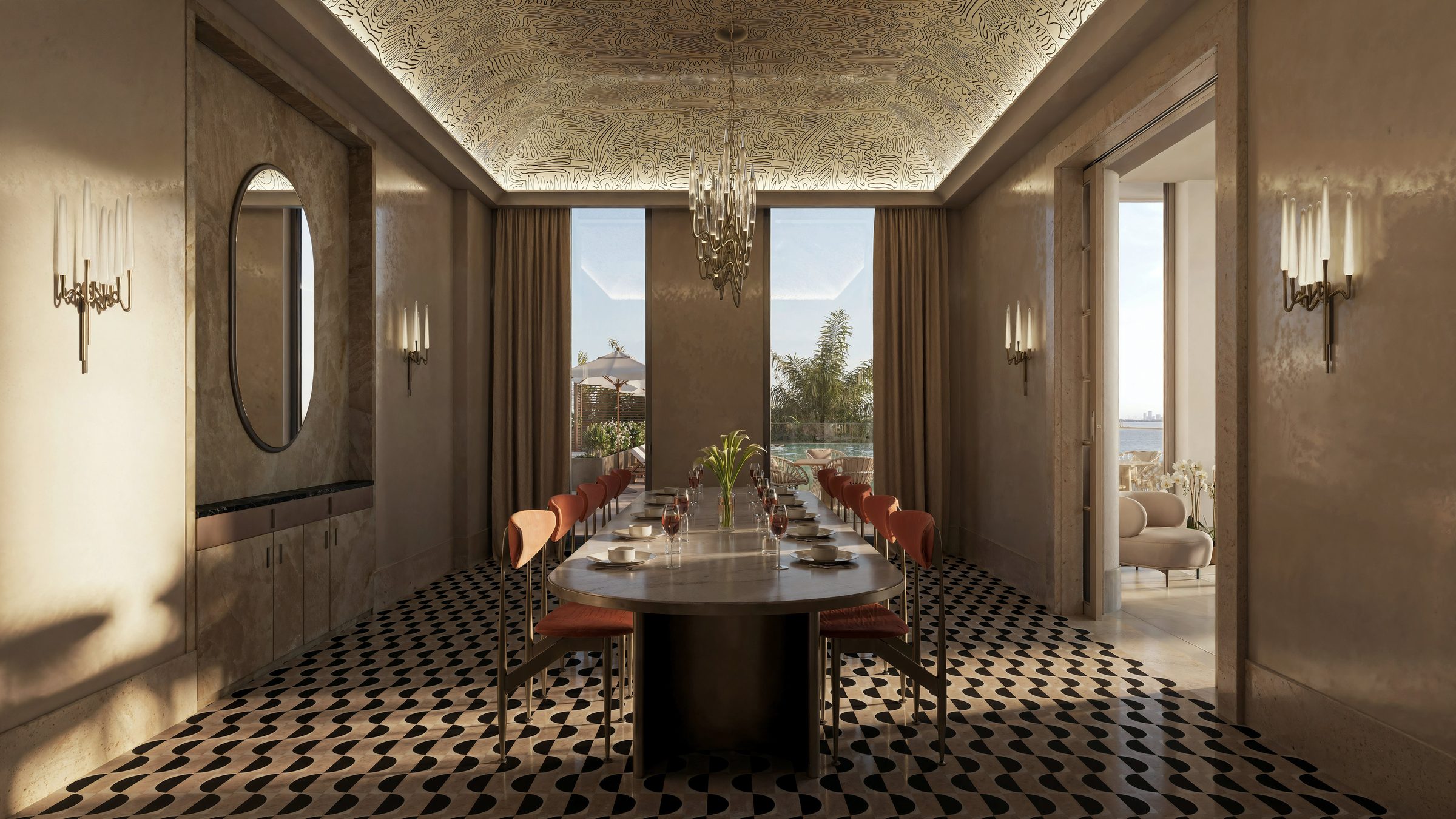 Tula Residences Dining Room