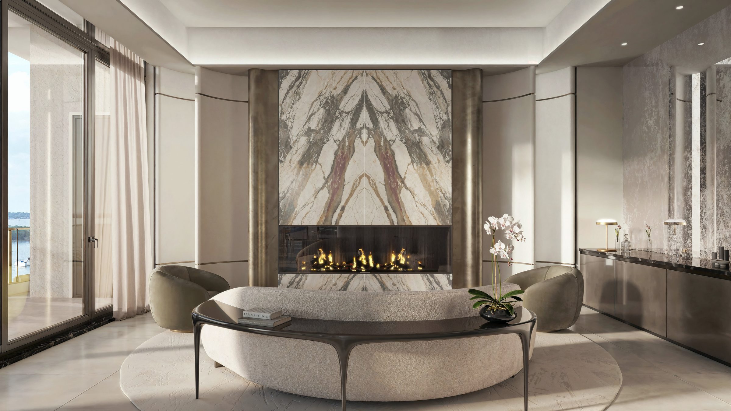 Tula Residences Great Room Residents' Lounge