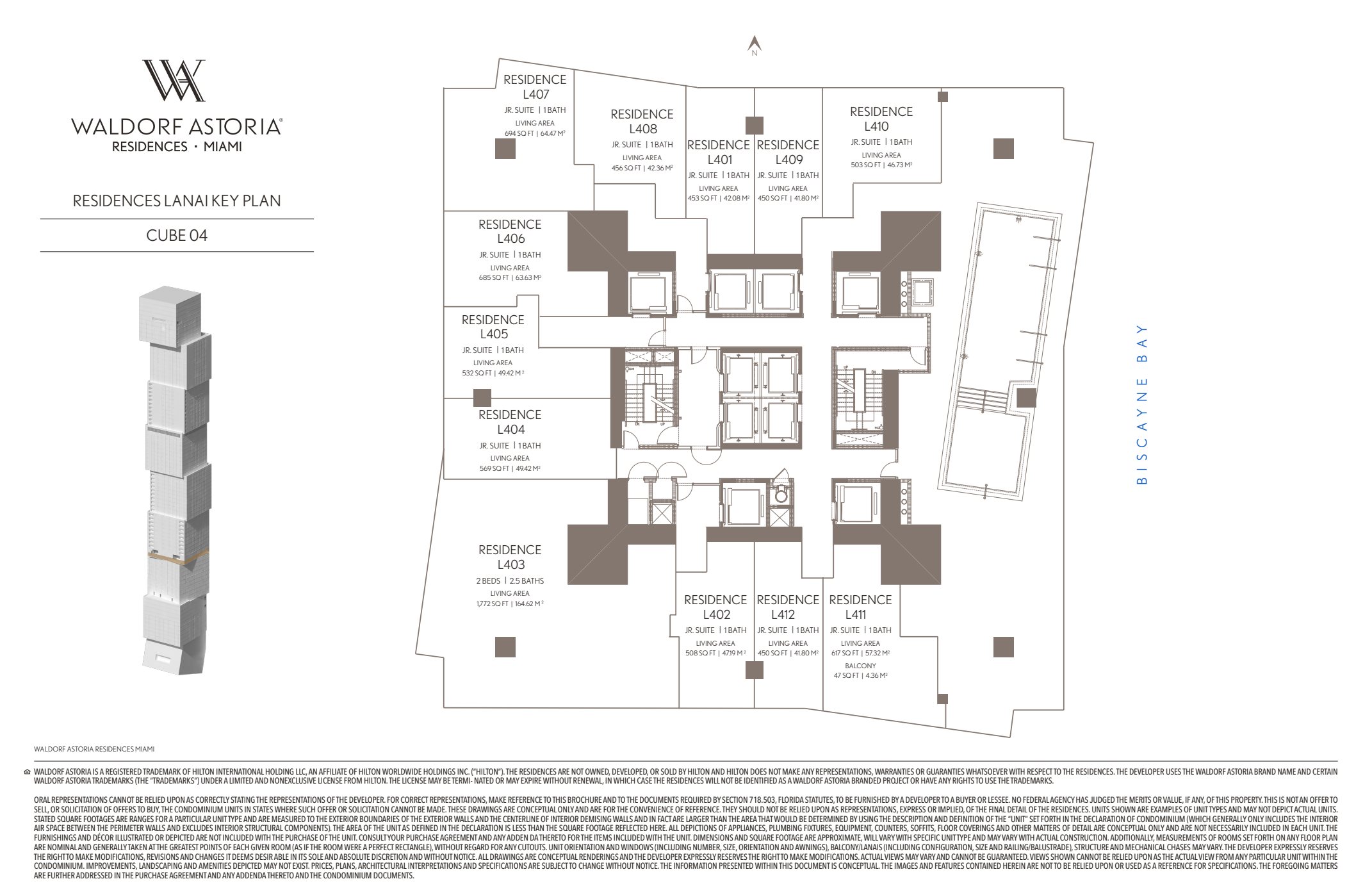 Lanai Residences Key Plan
