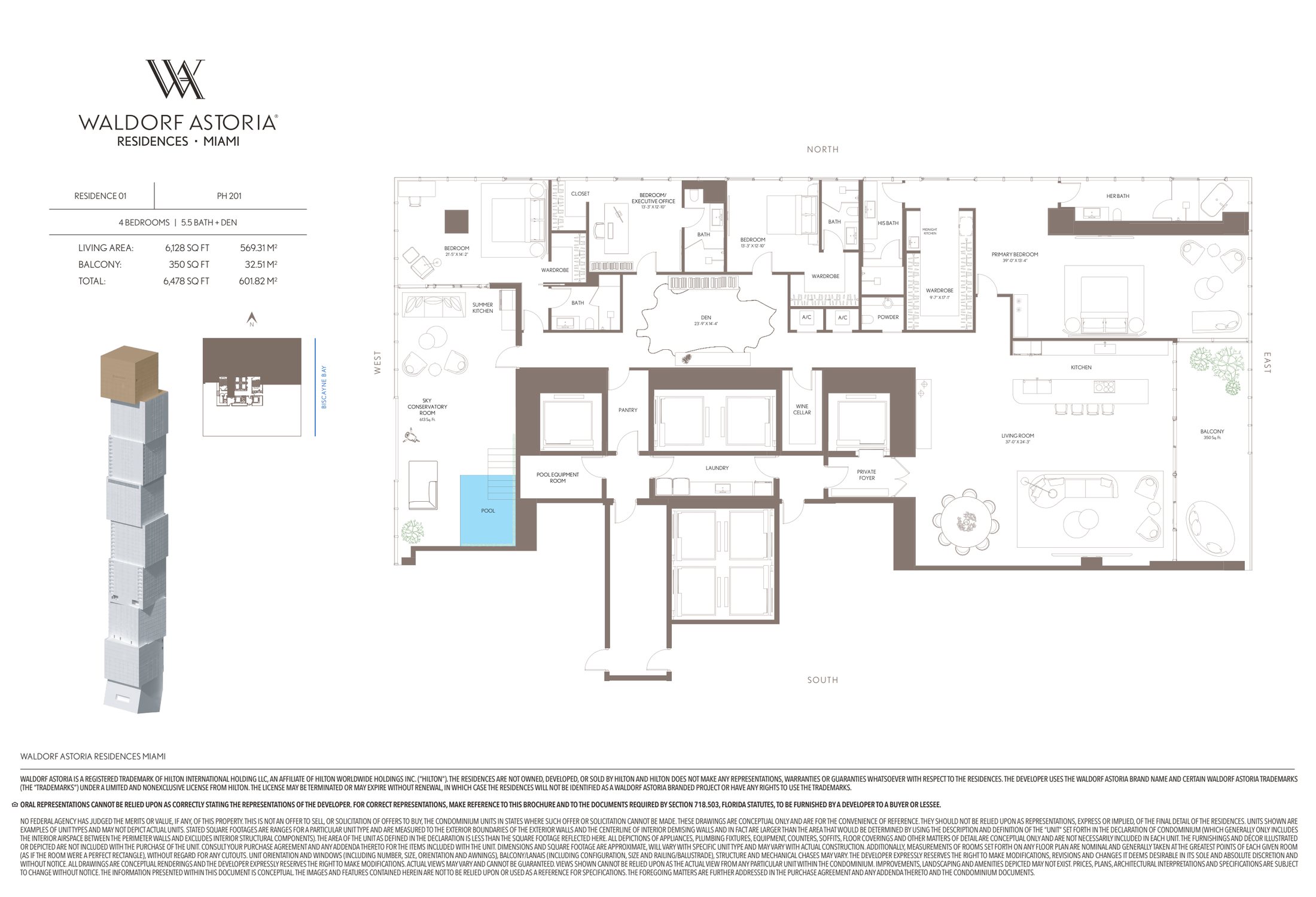 Penthouse 201 Plan